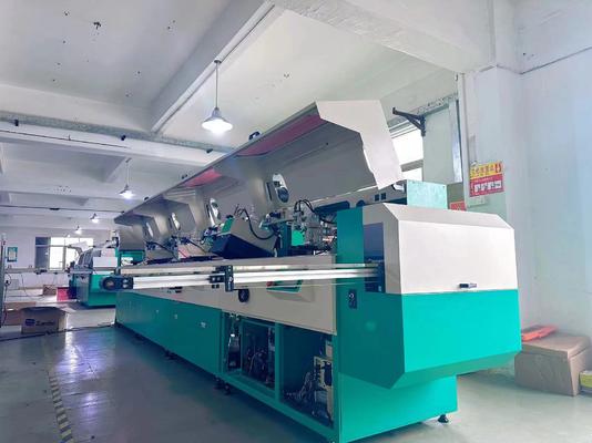 पूरी तरह से स्वचालित यूवी इंक बोतल स्क्रीन प्रिंटर पीएलसी नियंत्रण 85pcs/मिनट