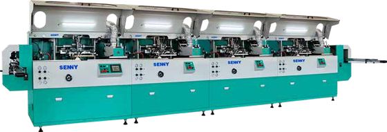 आईआर क्योरिंग के साथ यूवी इंक बोतल स्क्रीन प्रिंटर के विभिन्न रंग 85 पीसी/मिनट