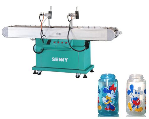 प्लास्टिक की बोतलों और जारों के लिए लौ उपचार मशीन के साथ मुद्रण दक्षता में सुधार