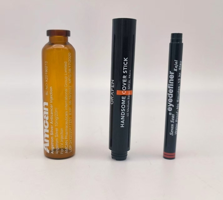 8 कार्य स्टेशन 1 रंग पूर्ण स्वचालित स्क्रीन प्रिंटिंग मशीन सिरिंज/आँख पेंसिल के लिए