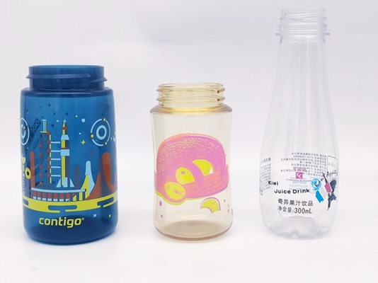 1-8 रंग 85 पीसी/मिनट प्लास्टिक की बोतलों के लिए स्वचालित यूवी स्क्रीन प्रिंटिंग मशीन