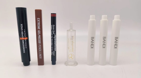 15 वर्क स्टेशन सिरिंज/आईब्रो पेंसिल पूरी तरह से स्वचालित स्क्रीन प्रिंटिंग मशीन 60pcs/मिनट