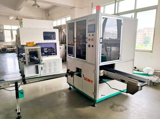 बोतलों के लिए उच्च गति और सटीक स्टैम्पिंग स्वचालित हॉट स्टैम्पिंग मशीन 3000pcs/घंटा