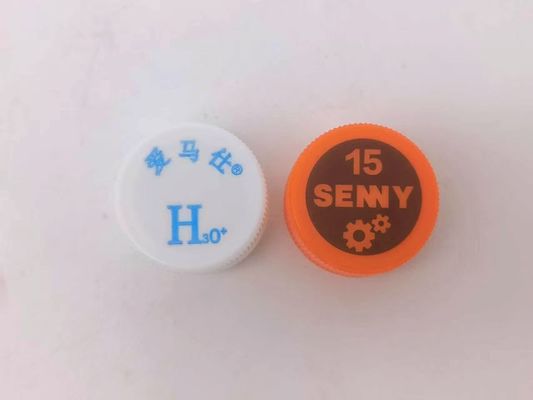 प्लास्टिक की बोतल कैप स्वचालित यूवी ऑफसेट प्रिंटिंग मशीन 3200pcs/Min