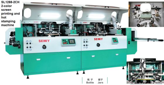 1-8 Colors  Automatic Linear UV Printing Machine For Plastic 85 Pcs/Min