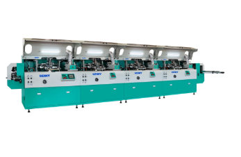 1-8 Color Fully Automatic Bottle Screen Printer For Round Containers Up To 100pcs/Min