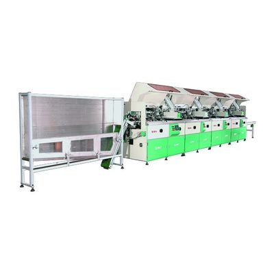 70pcs/Min स्वचालित सिल्क स्क्रीन प्रिंटिंग मशीन