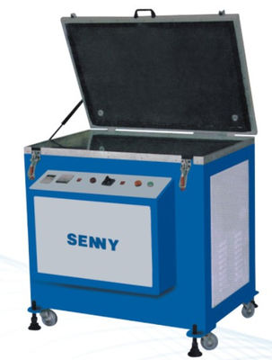 स्टैंसिल बनाने के लिए 380V 2.2kw अर्ध स्वचालित स्क्रीन प्रिंटिंग मशीन