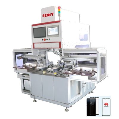2100pcs/Hr 5 bars ऑटो पैड प्रिंटिंग मशीन 3D ग्लास कवर के लिए