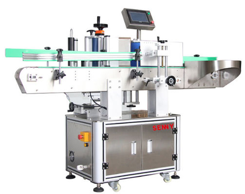 1.2kw गोल बोतल स्टिकर लेबलिंग मशीन, 40 पीसी / न्यूनतम ऑटो लेबलर मशीनें Machine