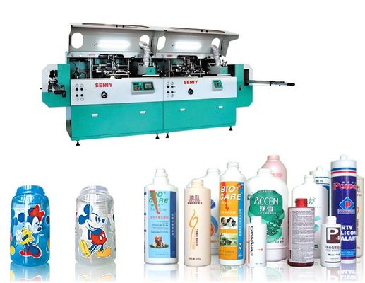 प्लास्टिक ग्लास धातु लागू पूरी तरह से स्वचालित स्क्रीन प्रिंटिंग मशीन 85 पीसी / मिनट