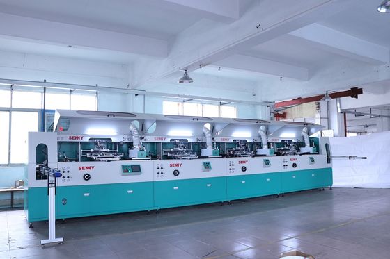 380V सिल्क स्क्रीन प्रिंटर बहु रंगीन स्क्रीन प्रिंटिंग मशीन ग्लास धातु प्लास्टिक कंटेनर के लिए