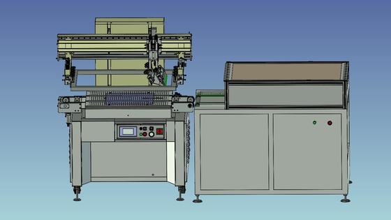 220V 50HZ सर्किट बोर्ड फ्लैट प्रिंटिंग मशीन 900pph सर्वो लिफ्ट के साथ