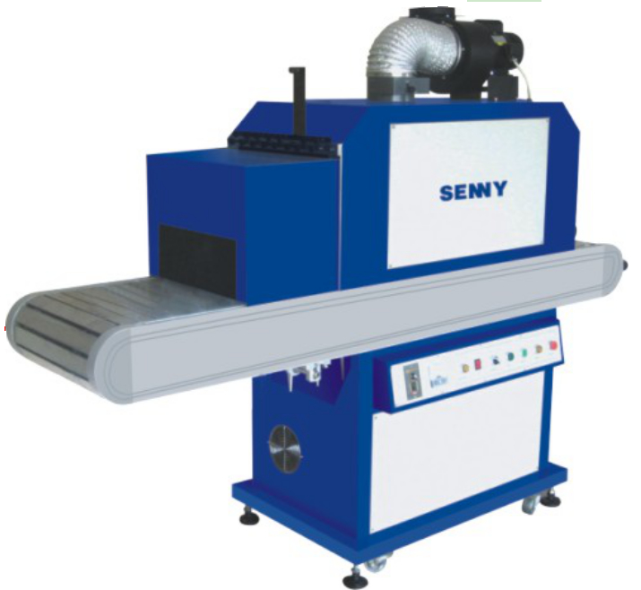 स्टेनलेस स्टील बेल्ट के साथ प्लास्टिक कंटेनरों के लिए UV200RF यूवी क्यूरिंग मशीन