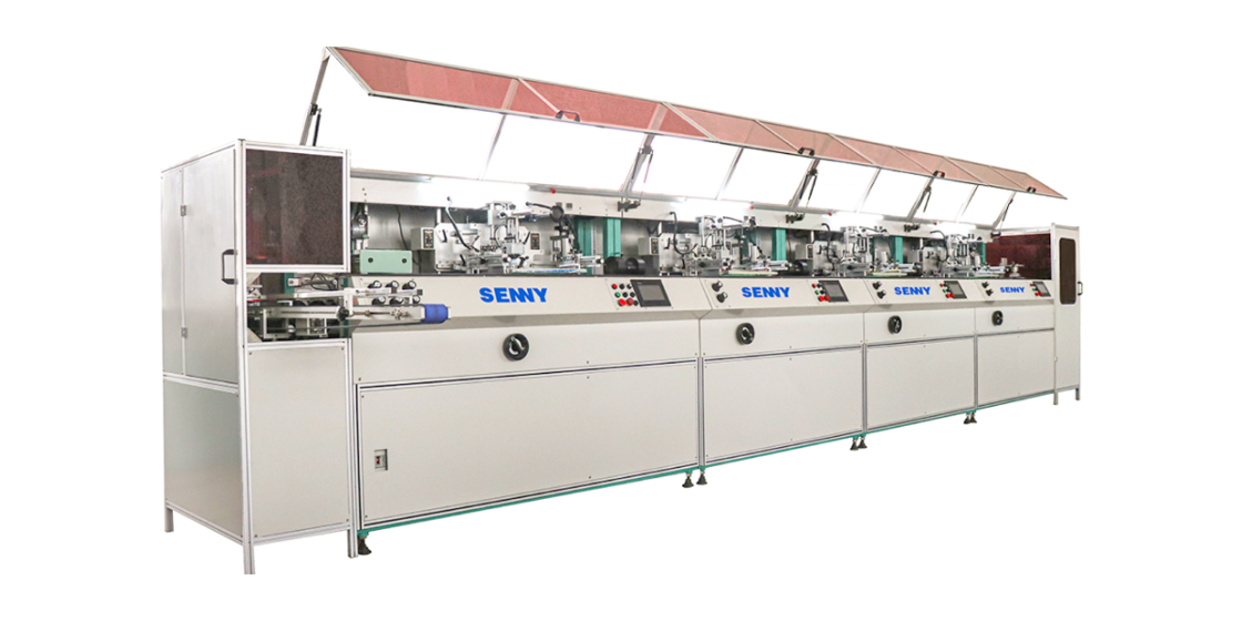 1-8 Color  Servo-Driven UV Printing Machine For Plastic Bottle 70 Pcs/Min